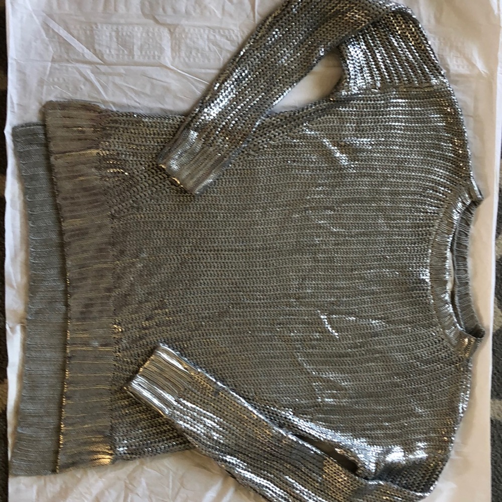 Silver Sweater